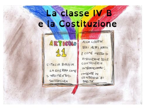 Book Creator | La IV B E La Costituzione