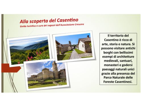 Book Creator | Mini guida del Casentino