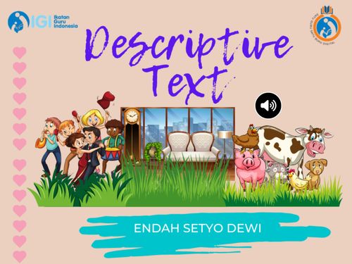 Book Creator | Descriptive Text