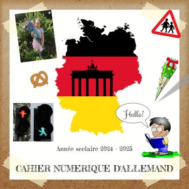 Cahier numérique en allemand