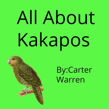 Book Creator | All About Kakapos