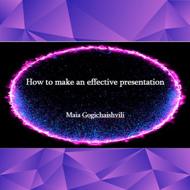 how to make a good presentation book