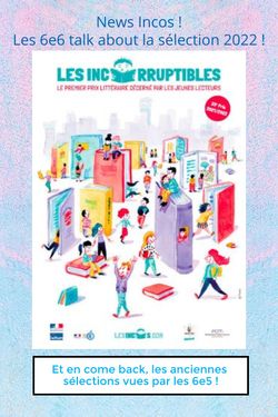 Le Prix littéraire Les Incorruptibles 2022, 4ème édition