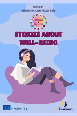 STORIES ABOUT WELL-BEING