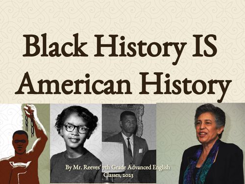 Book Creator | Black History Is American History