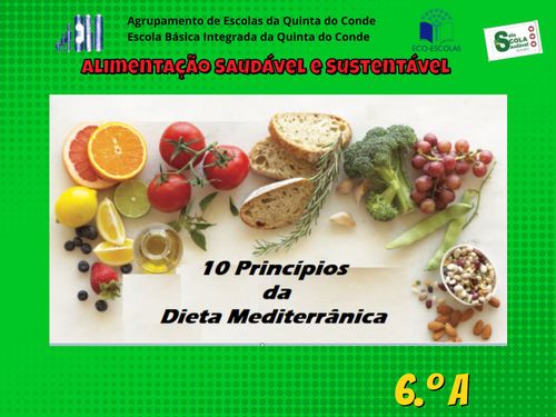 10 Princípios da Dieta Mediterrânica