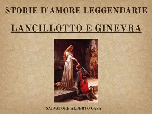 La Notte D'amore Tra Lancillotto E Ginevra Figure Retoriche Book Creator | LANCILLOTTO E GINEVRA