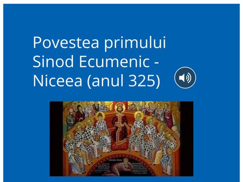 Book Creator | POVESTEA PRIMULUI SINOD ECUMENIC