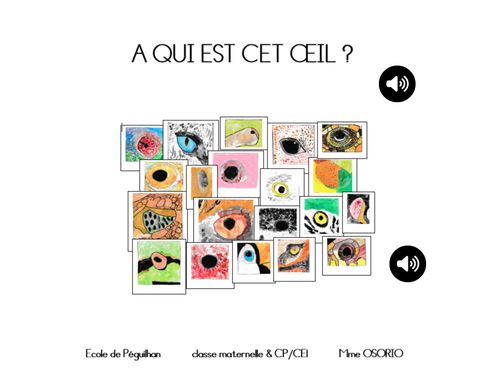 A qui est cet œil ?