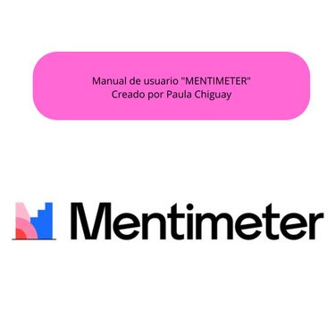 Book Creator | Manual de usuario Mentimeter