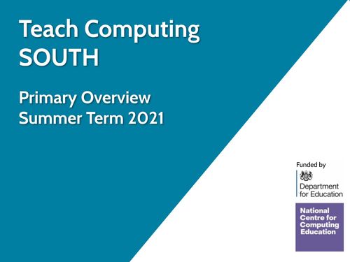 Teach Computing South: Primary Overview