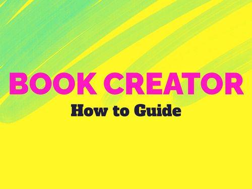 Book Creator How To Guide