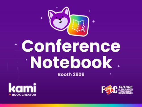 Book Creator | FETC Conference Notebook
