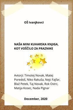 Mini kuharska knjiga, 6.a