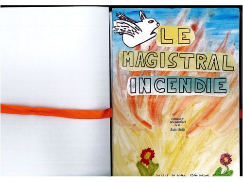 Le Magistral incendie, 4eme2 collège du Beffroi