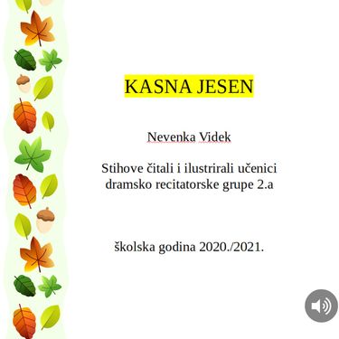 Kasna jesen