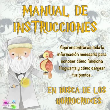 Manual de instrucciones: en buscas de los horrocruxes