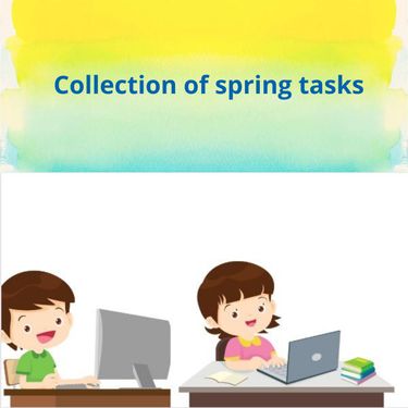Collection of spring tasks