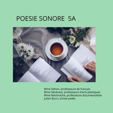 Poésie sonore 5A