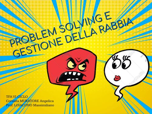 Book Creator | Problem solving e gestione della rabbia