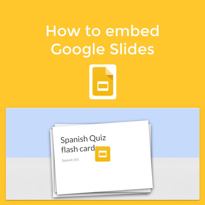 How to embed Google Slides in Book Creator