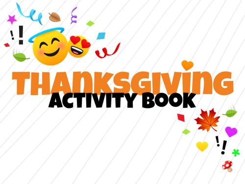 Thanksgiving Activity Book