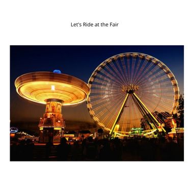 Book Creator | Let's Ride at the Fair