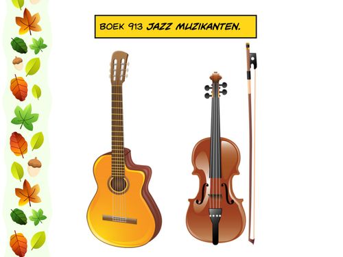 Book Creator Boek Jazz Muzikanten