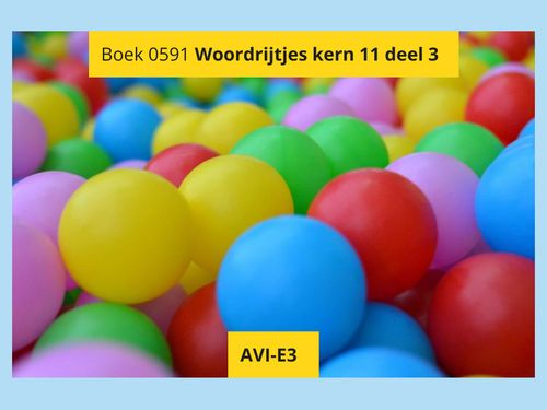 Book Creator Boek Woordrijtjes Kern Deel