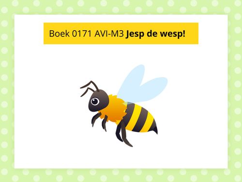 Book Creator Boek Avi M Jesp De Wesp