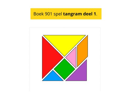 Book Creator | Boek 901 tangram deel 1