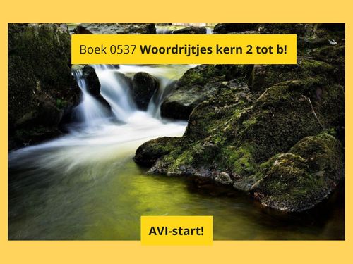 Book Creator Boek Woordrijtjes Kern Tot B