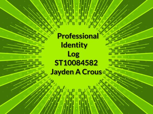 Book Creator | Professional Identity Log