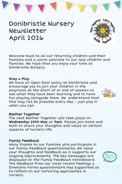 Nursery Newsletter April 2026