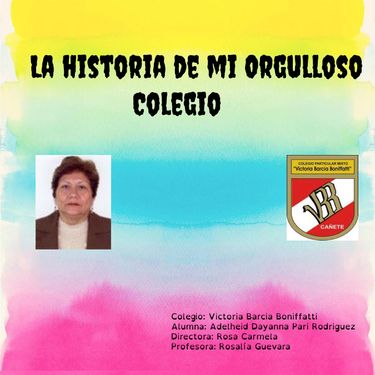 Book Creator | La historia de mi colegio
