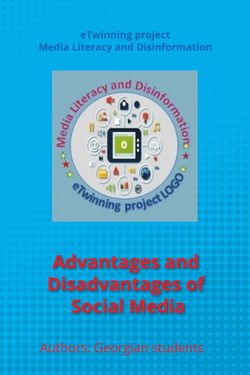 Media Literacy and Disinformation