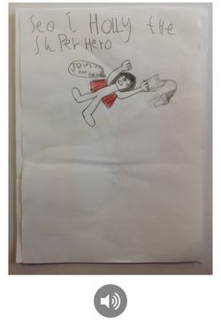 Scéal Holly An Superhero