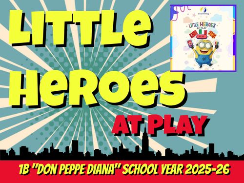 Little heroes at play