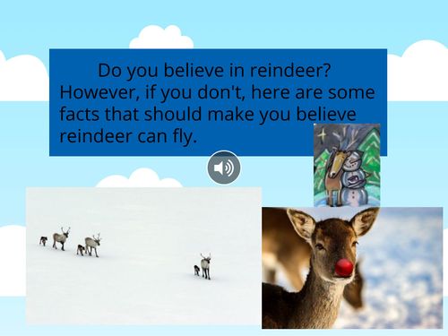 Do Reindeer Fly?