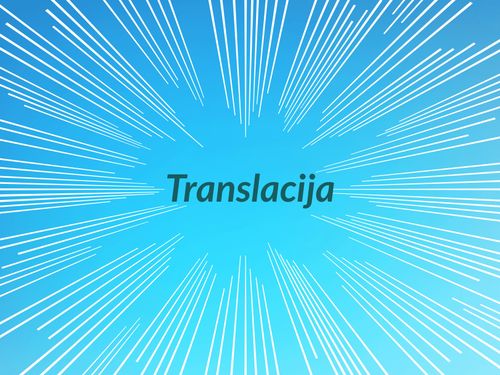 Translacija (8.c)