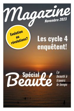 Magazine Beauté
