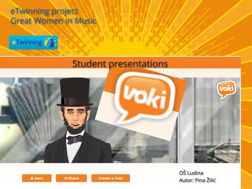 Book Creator | Voki student presentations