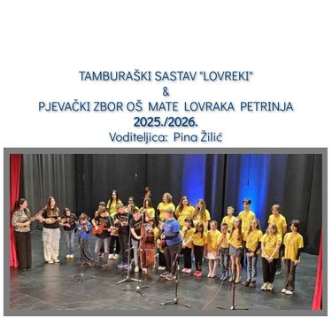 Tamburaki sastav i Pjevaki zbor Lovreki