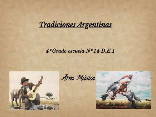 Tradiciones Argentinas