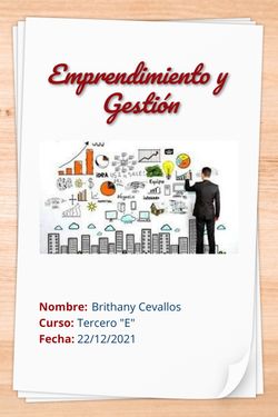 Book Creator | Proyecto de Emprendimiento y Gestión - 3 "E"