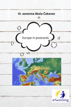 Europe in postcards