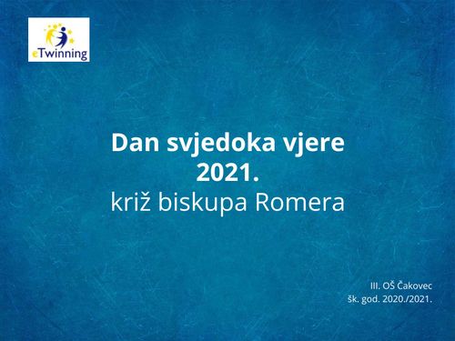 Dan svjedoka vjere 2021.