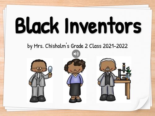 Book Creator | Black Inventors