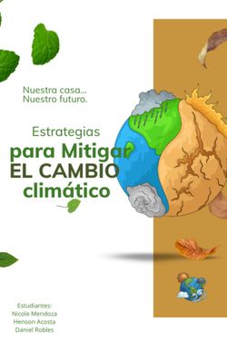 Book Creator | ESTRATEGIA PARA MITIGAR EL CAMBIO CLIMATICO