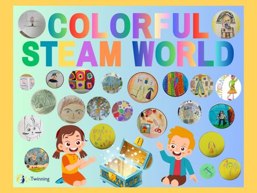 Book Creator | Colorful STEAM World eTwinning Project